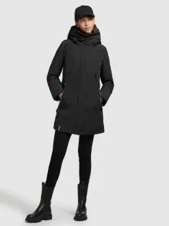 Khujo Winterjacken Jacke Viona 3 Frauen Schwarz -Khujo Verkäufe 6cbb67ca8fe2a8c7143f138461d1f61a