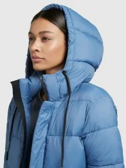 Khujo Winterjacken Jacke Evona Frauen Himmelblau -Khujo Verkäufe 6e423ce4d4ba15a206996a44feb6b528