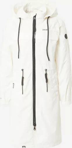 Khujo Übergangsmäntel Übergangsmantel VOYA3 Frauen Weiß