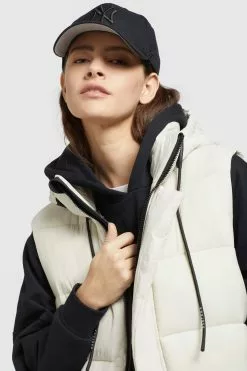 Khujo Westen Weste Tourin Frauen Offwhite -Khujo Verkäufe 74df4877d4165d501db0a893594d224f