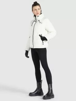 Khujo Winterjacken Jacke Tuba Frauen Weiß -Khujo Verkäufe 76ca9de024c7d22cfee1a3954f0df81e