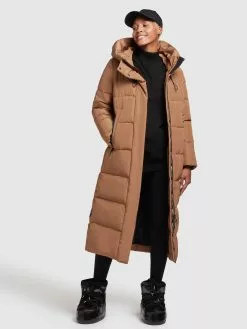 Khujo Wintermäntel Mantel Soulani Frauen Ocker -Khujo Verkäufe 77934202a482b31f2300182c4f9b62ce