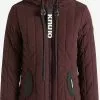 Khujo Winterjacken Jacke Frauen Weinrot