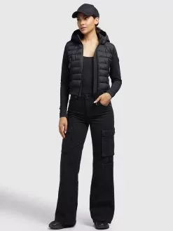 Khujo Übergangsjacken Jacke Dalis Matt Frauen Schwarz -Khujo Verkäufe 7806a91d30ebf5fac3e2cea7ed84a1f5