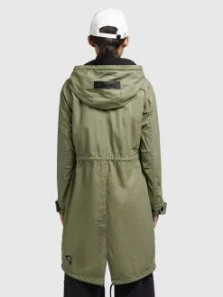 Khujo Jacken Parka Nanda Frauen Khaki -Khujo Verkäufe 78081d798555ba2f75037dc637a1529f