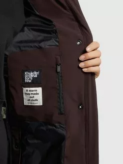 Khujo Übergangsmäntel Mantel Namita Frauen Weinrot -Khujo Verkäufe 781eb73dd0153dc892e929265835f689