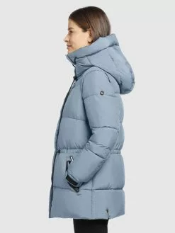 Khujo Winterjacken Jacke Leviani2 Frauen Taubenblau -Khujo Verkäufe 786a0281db16b03d26f172df44ac2ac3