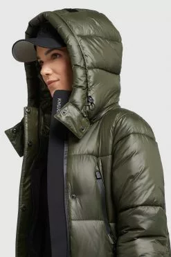 Khujo Wintermäntel Mantel Melona Frauen Khaki -Khujo Verkäufe 78a0b058d8e5bfbe8316aee9cc97f4d1