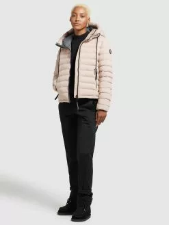 Khujo Übergangsjacken Jacke Lovina Frauen Puder -Khujo Verkäufe 78b1f8b354faf59128815e00210a0a78