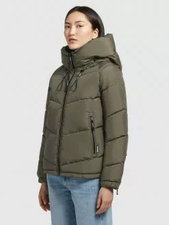 Khujo Winterjacken Jacke Esila Frauen Khaki -Khujo Verkäufe 7a2323eb2e0931aeb34d64b812c982cd