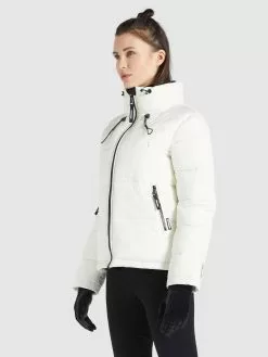 Khujo Winterjacken Jacke Tuba Frauen Weiß -Khujo Verkäufe 7a9f98ed228c4c9d3126f50ebdea26eb