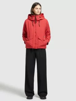 Khujo Übergangsjacken Übergangsjacke BLAIR Frauen Rot -Khujo Verkäufe 7be508db224fc49935a776311458731e