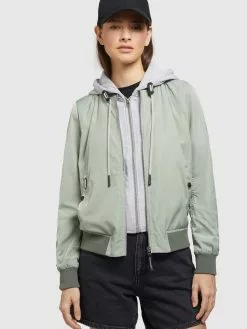 Khujo Übergangsjacken Übergangsjacke PERSEE Frauen Pastellgrün -Khujo Verkäufe 7c4198f1d23ab1bae6ff6871437d7f40