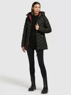 Khujo Übergangsjacken Jacke Noomi Frauen Schwarz -Khujo Verkäufe 7da80f142401e976a789cd934c3dabb1
