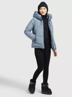 Khujo Winterjacken Jacke Esila Frauen Hellblau -Khujo Verkäufe 7dd1aa4b1486d8dd2f9b6e6c51ff3c84