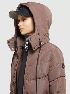 Khujo Wintermäntel Mantel Huba Frauen Lila -Khujo Verkäufe 7e2c7d67445b10d9430904461fa7bc71