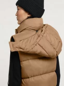 Khujo Westen Weste Eden Frauen Hellbraun -Khujo Verkäufe 800065465832a66f8141de81cfd3453a