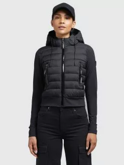 Khujo Übergangsjacken Jacke Dalis Matt Frauen Schwarz -Khujo Verkäufe 818c8a1a0674535fd1860d44695880ea