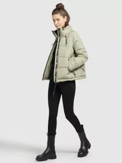 Khujo Winterjacken Jacke Tuba Frauen Hellgrün -Khujo Verkäufe 83e5edeef7a6a1f8edb46b8a3cc0f942