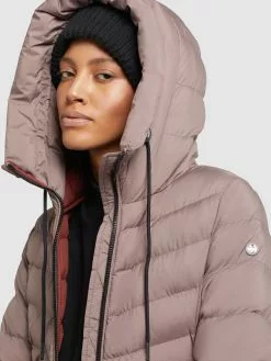 Khujo Wintermäntel Mantel Ingram2 Frauen Taupe -Khujo Verkäufe 8458866cbcf6b109098a6beac429c86b