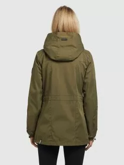 Khujo Parka Jacke ELST Frauen Oliv -Khujo Verkäufe 84abc1d2f566480f2fdec9821c2594a5