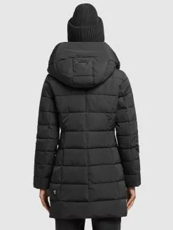 Khujo Kurzmäntel Mantel Floyt Frauen Schwarz -Khujo Verkäufe 84e62b997e5d897767ae9025ef7e221d