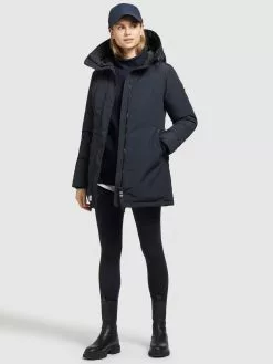 Khujo Winterjacken Jacke Kanda 2 Frauen Navy -Khujo Verkäufe 8576d8dcf24767f83829f4ef677527a3