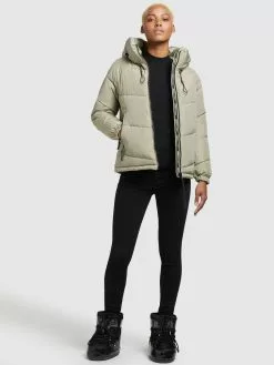 Khujo Winterjacken Jacke Esila 3 Frauen Hellgrün -Khujo Verkäufe 8674b41a1e9559f2cde60a9bc62097e5