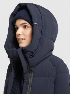 Khujo Kurzmäntel Mantel Wente Frauen Dunkelblau -Khujo Verkäufe 8684c5e4629a6cb85d8b74ff3550e2be