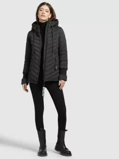 Khujo Winterjacken Jacke Patt Frauen Schwarz -Khujo Verkäufe 86cfcc92bc4ca7b8c399b019684900d5