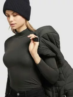 Khujo Wintermäntel Mantel Nita Frauen Khaki -Khujo Verkäufe 874797e76734a3e7276ad82a68da5b78