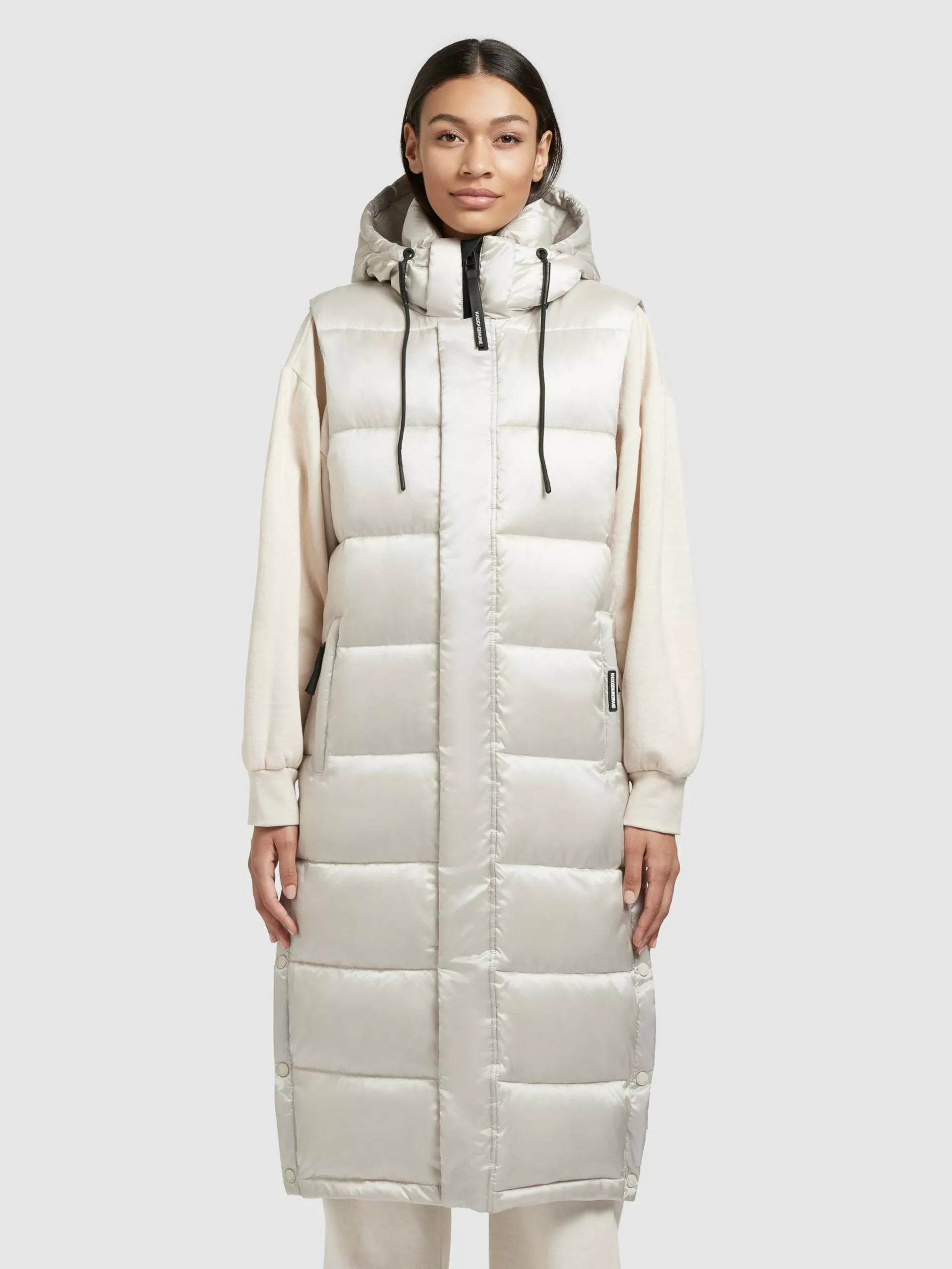 Khujo Westen Weste Tourin Frauen Perlweiß 2 Khujo Westen Weste Tourin Frauen Perlweiß – Bild 2