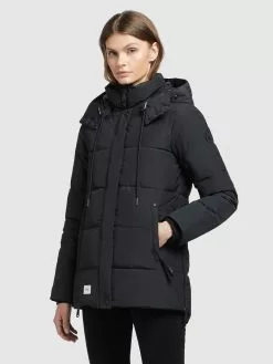 Khujo Winterjacken Jacke Eunice Frauen Schwarz -Khujo Verkäufe 8932686814d8763e76f20ebfe671ef88