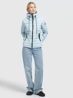 Khujo Übergangsjacken Winterjacke LOVINA4 MATT Frauen Hellblau -Khujo Verkäufe 8b123605f7fde5bb3b0a807c5a464452