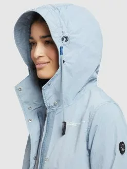 Khujo Übergangsjacken Jacke CAIMA Frauen Hellblau -Khujo Verkäufe 8cc21a98767774bd9e28f5ad300dd0f7