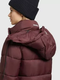 Khujo Wintermäntel Mantel Julina Frauen Dunkelrot -Khujo Verkäufe 9041ee2d7f0755796370a6b4924c4512