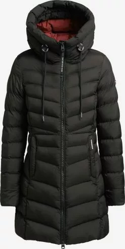 Khujo Kurzmäntel Jacke Tuhani Frauen Schwarz