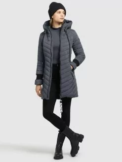 Khujo Wintermäntel Mantel Nita Frauen Anthrazit -Khujo Verkäufe 9147799d65370b0d6d2917a55b650d78