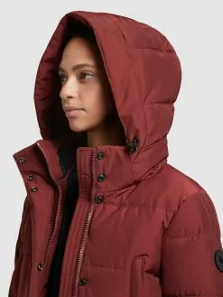 Khujo Wintermäntel Mantel Kleo Frauen Rot -Khujo Verkäufe 93718d53e96f8c09d34aa47ab4015a58