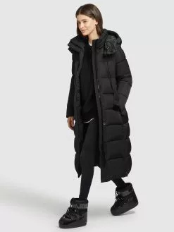 Khujo Wintermäntel Mantel HAZELLE Frauen Schwarz -Khujo Verkäufe 948352e593f36244501495bc9908c5e6