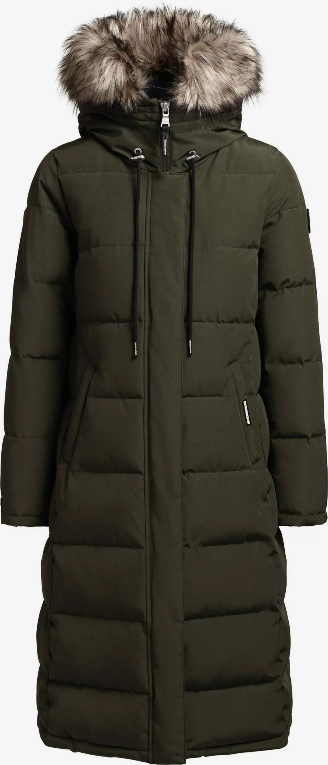 Khujo Wintermäntel Mantel LOLL Frauen Khaki 1 Khujo Wintermäntel Mantel LOLL Frauen Khaki