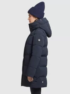 Khujo Kurzmäntel Mantel Wente Frauen Dunkelblau -Khujo Verkäufe 9a3a6bee640f0972ce95e9688bc031a6