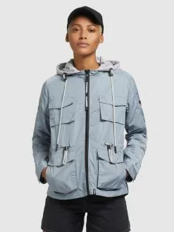 Khujo Übergangsjacken Jacke FLAMES Frauen Hellblau -Khujo Verkäufe 9bf681f762875077f8826110f2cdfbb0