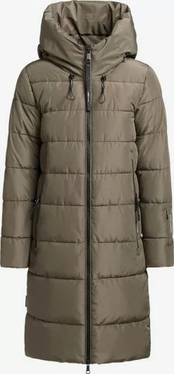 Khujo Wintermäntel Mantel Jilias 3 Frauen Khaki