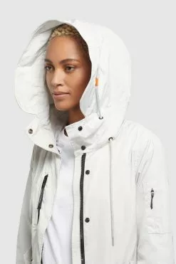 Khujo Jacken Parka Dayes Frauen Offwhite -Khujo Verkäufe 9d3326badbbc80588bd25562b90656f4