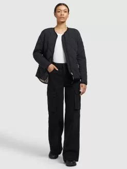 Khujo Übergangsjacken Übergangsjacke ALMA Frauen Schwarz -Khujo Verkäufe 9df471971768f3370a5137b73249a5f8