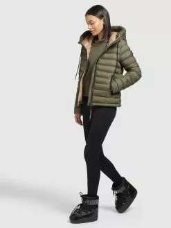 Khujo Winterjacken Winterjacke Lovina Shine Frauen Khaki -Khujo Verkäufe 9feea317ad0f6b61dbf1e42cd54f2085