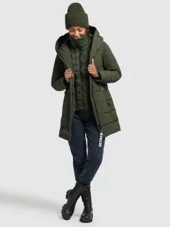 Khujo Kurzmäntel Jacke Floyt Frauen Oliv -Khujo Verkäufe a0a3e12ce4c97ab07354a795b563566a