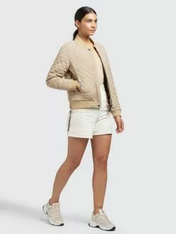 Khujo Übergangsjacken Jacke Monza Frauen Beige -Khujo Verkäufe a2a770a0801ad0a89f5ec2942ffc039a