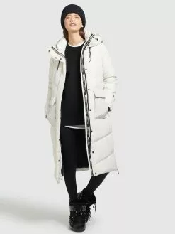 Khujo Wintermäntel Mantel Elvita Frauen Offwhite -Khujo Verkäufe a3e85e92a9fe4f3e8c87fc3d86e10ec5